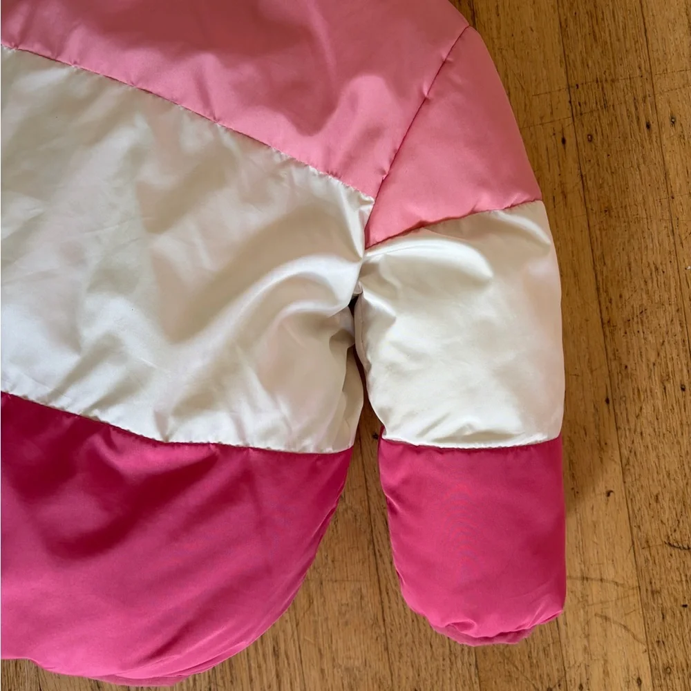 Swiss Tech 3T pink color block parka winter coat snow suit coat - Picture 9 of 10